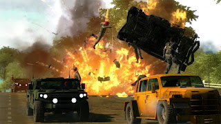 Just Cause 2 action seen.