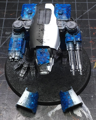 Legio Tempestus Warhound Titan WIP for Adeptus Titanicus