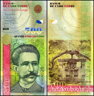 CV4 CAPE VERDE 500 ESCUDOS UNC 2007 (P-69)