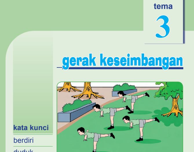 Download Buku Pjok Penjasor Sd Mi Kelas 1 Tema 1 2 3