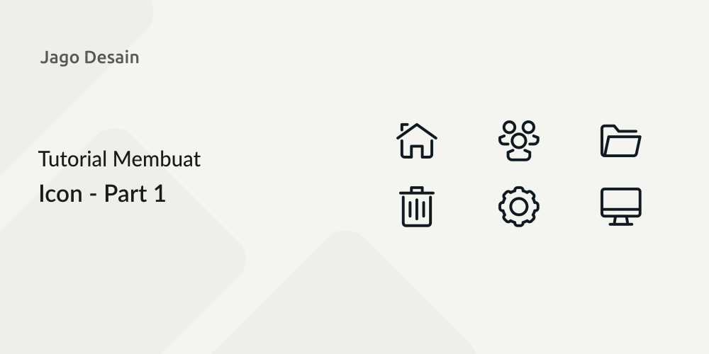 Tutorial Belajar Membuat Icon