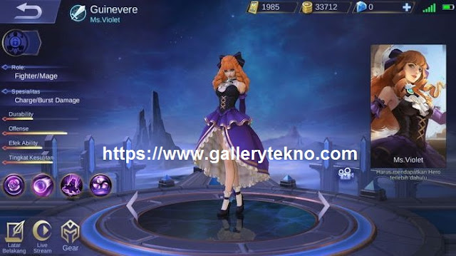 Jadwal Rilis Hero Guinevere di Server Ori