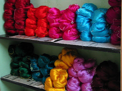 Silk yarn