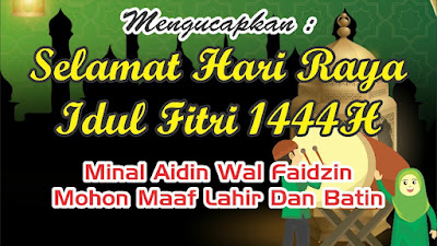 Keluarga Besar OnlinePantura.com Mengucapkan Selamat Hari Raya Idul Fitri 1444 H 