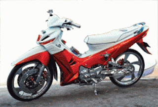 modifikasi supra x 125 racing