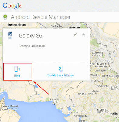 How to search for an Android device with Android Device Manager