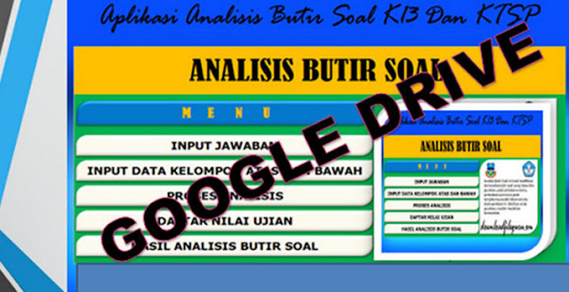 Aplikasi Analisis Butir Soal Format Excell Terbaru