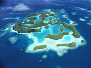 Beautiful Photogaphy and view of Kayangel Atoll Islands at Belau Palau, . (rock islands of palau )