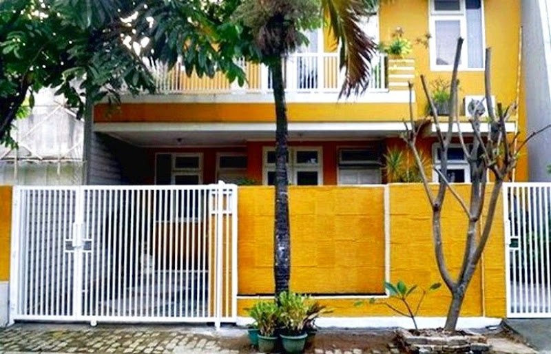 19+ Cat Pagar Rumah Warna Hijau