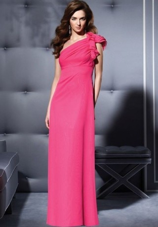 Jubilant Fuchsia Bridesmaid Dress