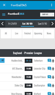 fitur football365 pada aplikasi BBM android