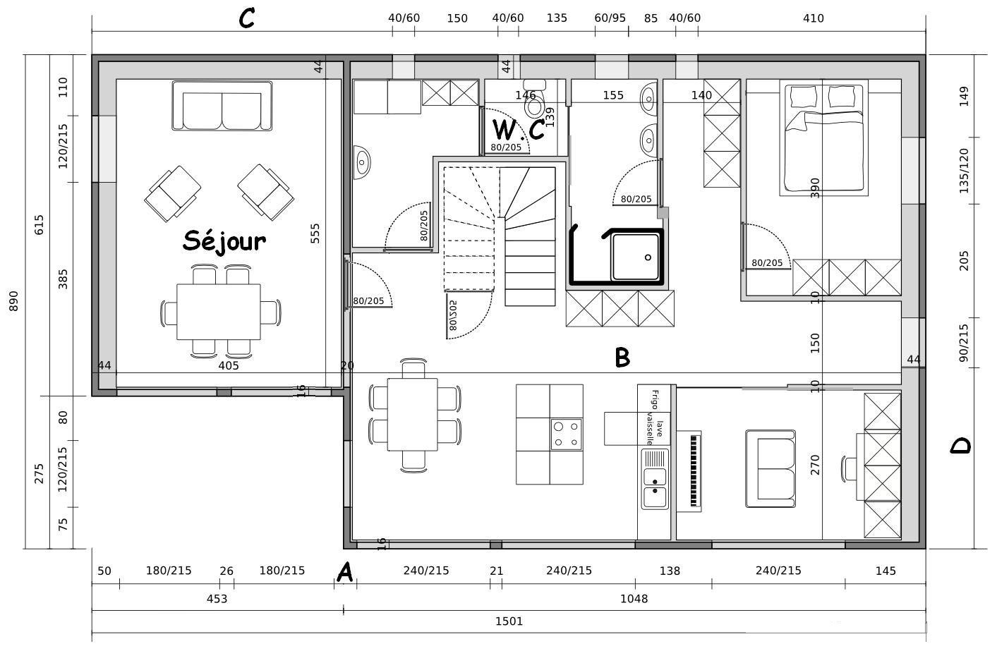 Maison Tube Maisons d'archis - plan de maison en longueur