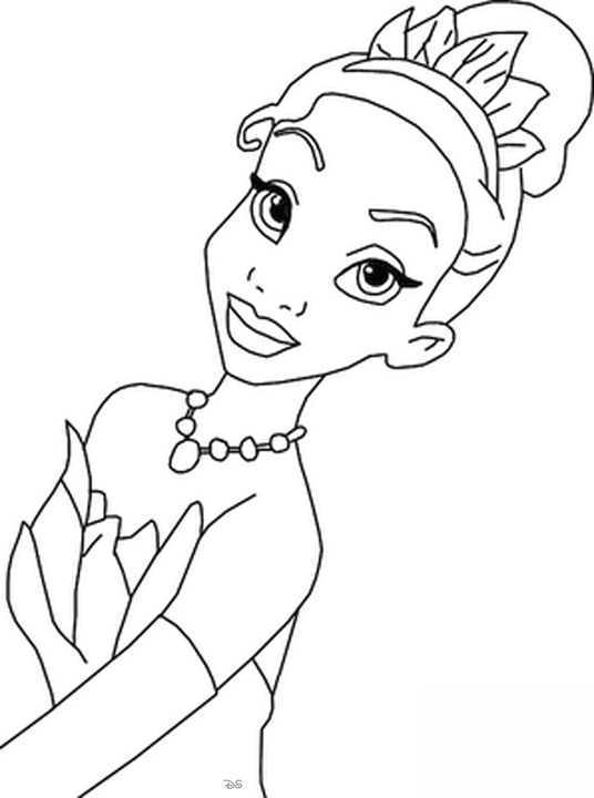 princess and frog coloring pages. disney princess and the frog