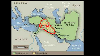 Os descendentes de sete (mapa)