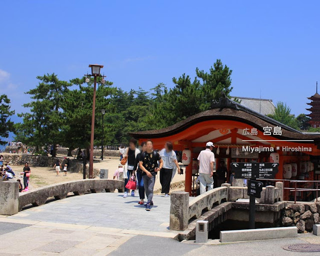 厳島神社の出口