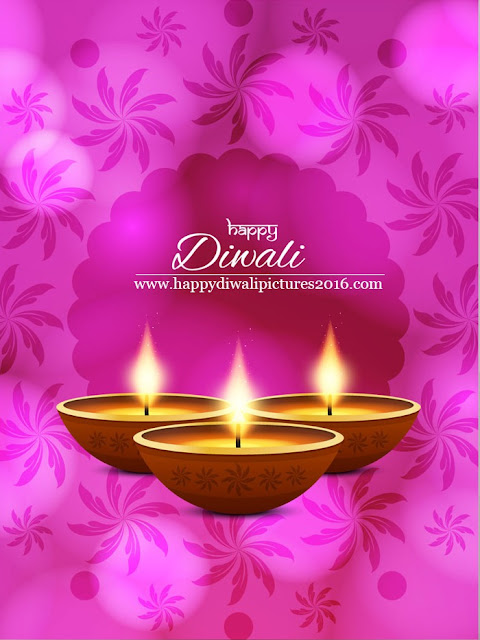 Happy Diwali Wishes / Greetings 2016 with Diya Images 2016