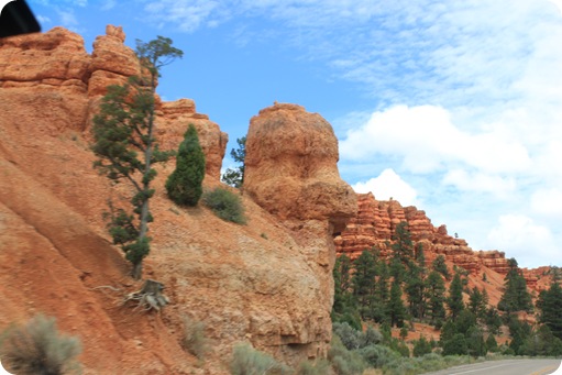 Drive to Bryce National Park 092