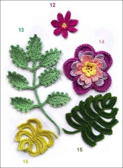crochet flowers