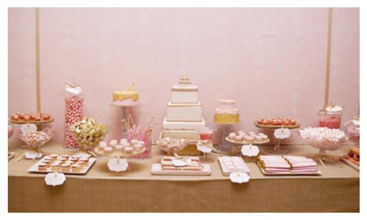 And just like this dessert buffet she created for Martha Stewart Weddings