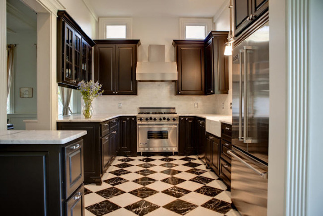 Galley Kitchen Cabinets