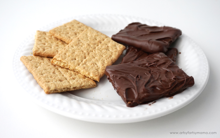 Halloween Chocolate Peanut Butter Squares