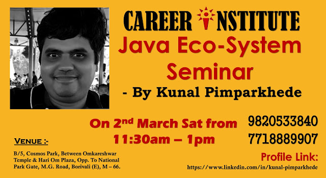  Java Eco-System Free Seminar