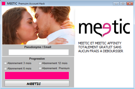 Meetic mail gratuit