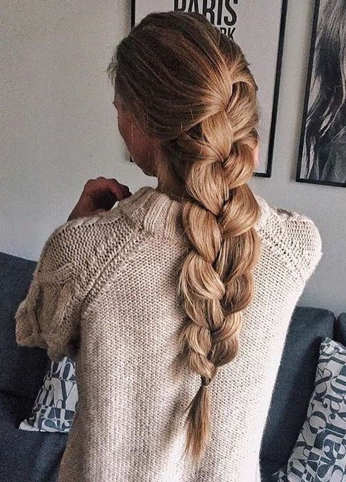 perfect braid idea for long hair