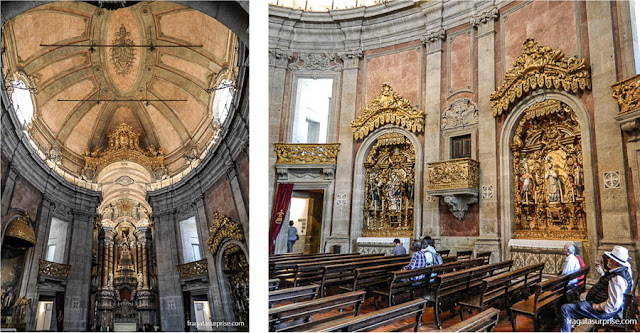 Interior da Igreja dos Clérigos, Porto, Portugal