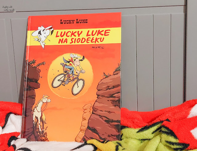 Lucky Luke na siodełku