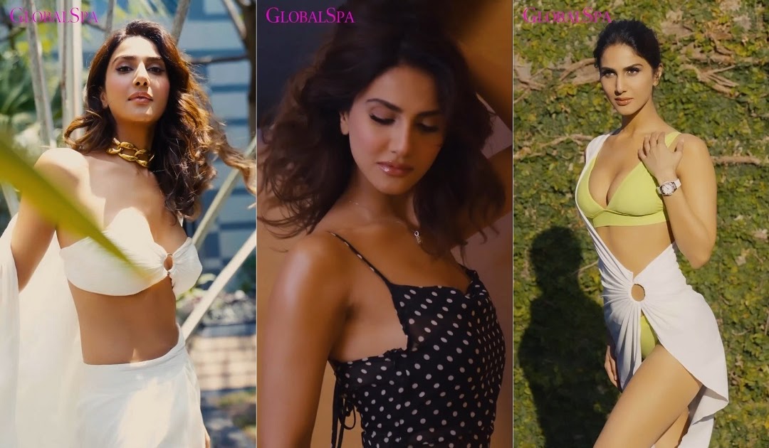 Vaani Kapoor Behind The Scenes Stills from GlobalSpa Photoshoot