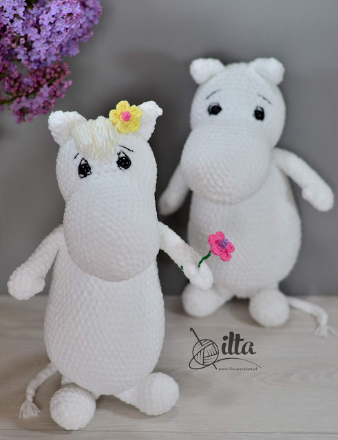 Moomins crochet amigurumi