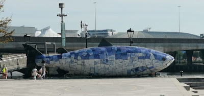 Escultura Big Fish de Belfast.