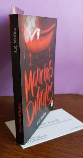 Foto de la portada de 'Manchas Difíciles', novela corta de A.R. Medina