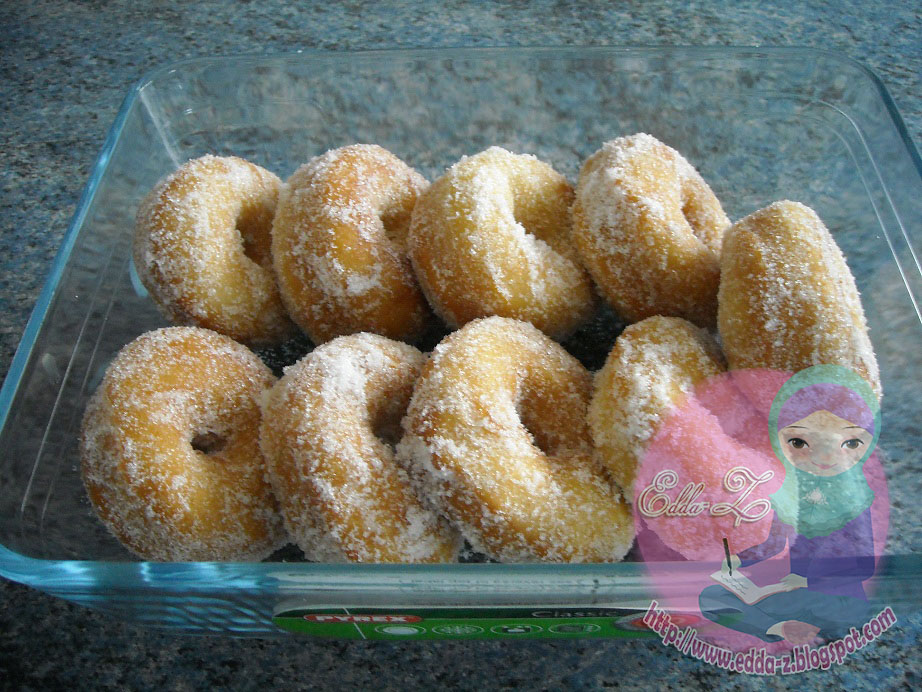 Edda's blog: RESEPI DONUT GEBU