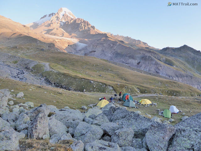 Obóz pierwszy, Kazbek, www.TROPEMatiego.pl