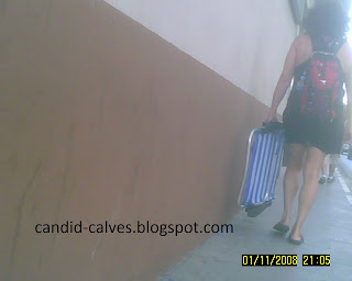 candid defined calves fetish