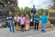 Peduli, PT Vale Indonesia Serahkan Bantuan Untuk Korban Kebakaran di Desa Laskap Kecamatan Malili Lutim 