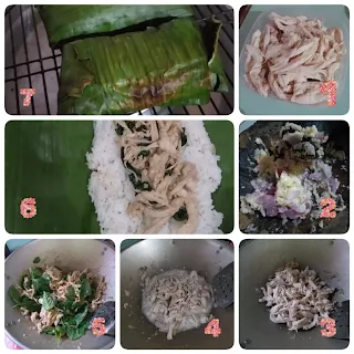 cara membuat nasi bakar ayam kemangi