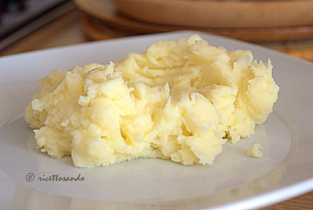 Purea  o purè di patate ricetta contorno