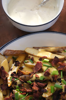 Loaded Cheesy Fries with Ranch Sauce: Savory Sweet and Satisfying