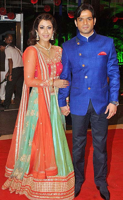Karan Patel & Ankita Bhargava Couple Wallpaper Download