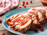 CRANBERRY CROCK POT PORK LOIN