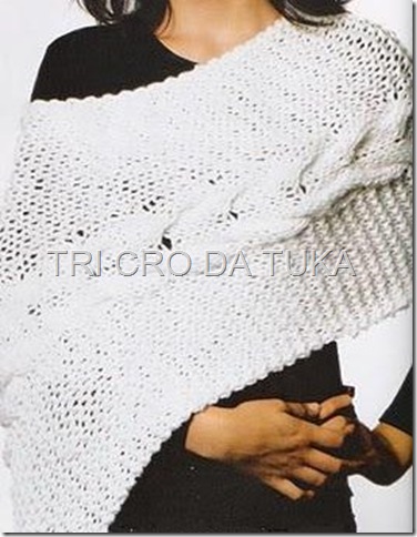 poncho na vertical