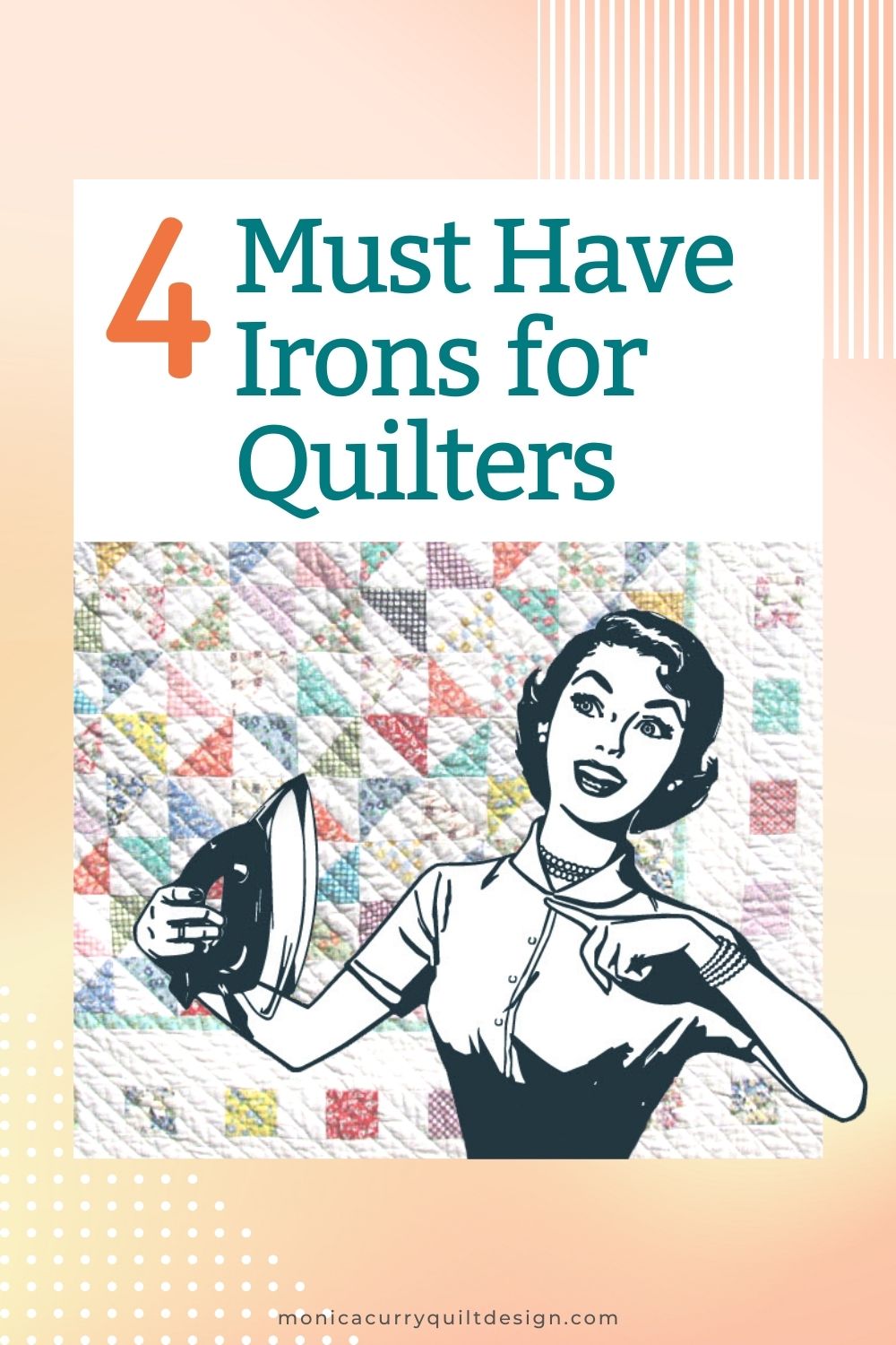 Tool Tuesday: Irons for Quilters - A Quilting Life