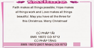 Lời chúc Noel bằng tiếng Anh