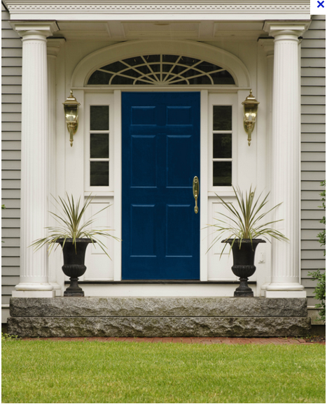 best front door images Blue Front Door Color | 467 x 578