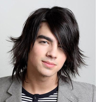 Joe Jonas Long Hairstyle