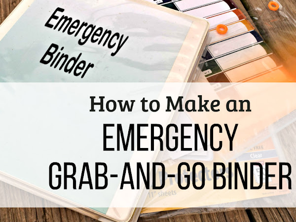 How to Make an Emergency Grab-and-Go Binder