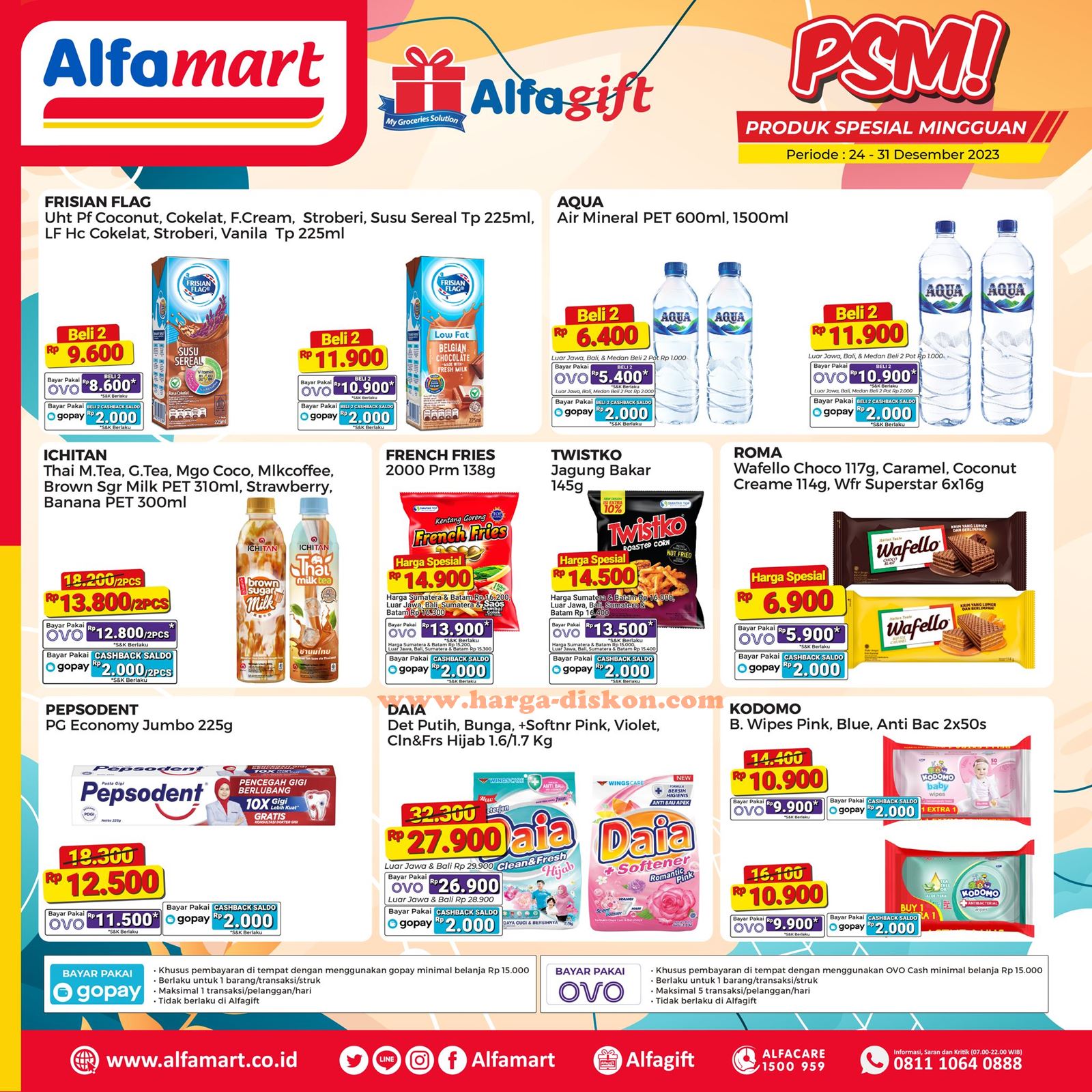 Promo ALFAMART Produk Spesial Mingguan 24 - 31 Desember 2023